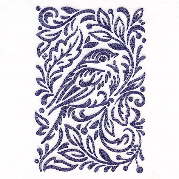 Wild Woodcuts - Christmas Chickadee