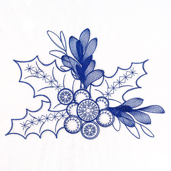 Patterns & Textures Christmas - Holly & Berries