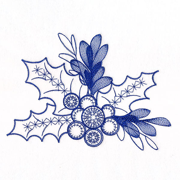 Patterns & Textures Christmas - Holly & Berries