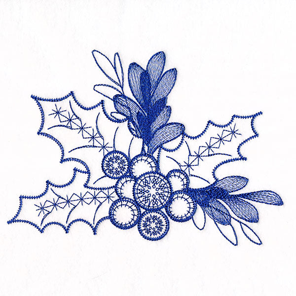 Patterns & Textures Christmas - Holly & Berries