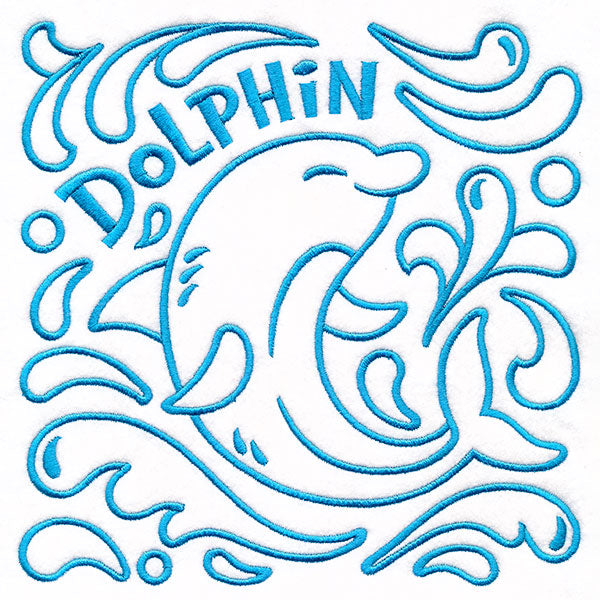 Learn & Grow Animal Square - Dolphin