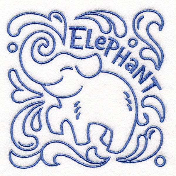 Learn & Grow Animal Square - Elephant