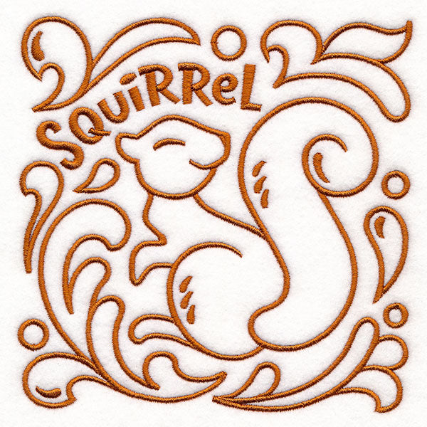 Learn & Grow Animal Square - Squirrel