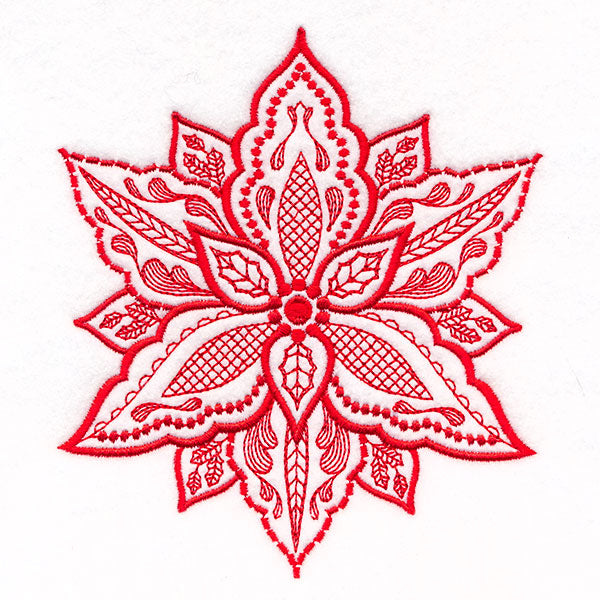 Patterns and Textures Poinsettia