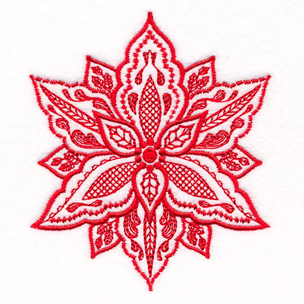 Patterns and Textures Poinsettia