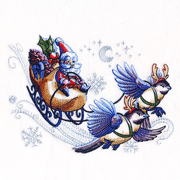 Clogs and Chickadees Christmas Flight Feature