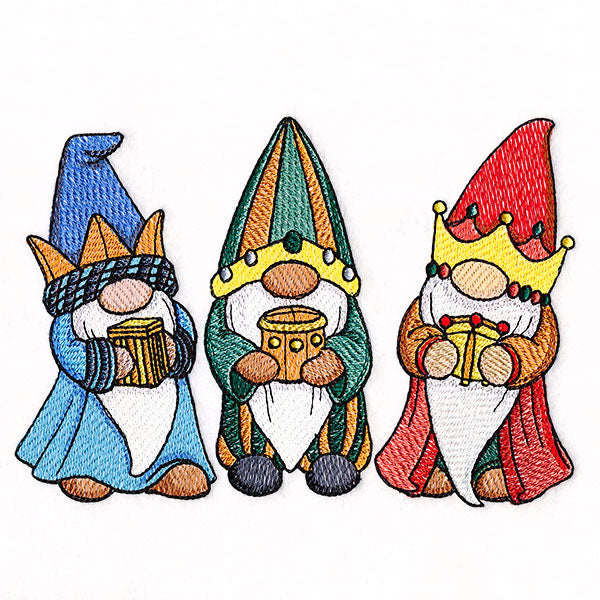 Three Wisemen Gnomes Trio