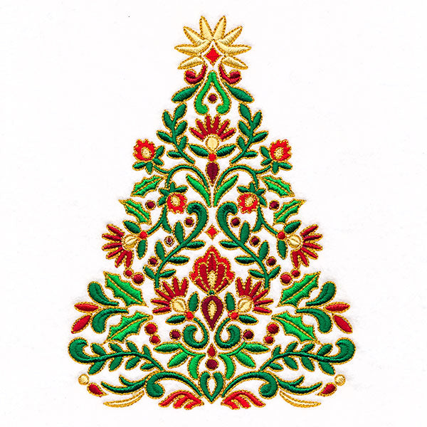 Gilded Jacobean Christmas Tree