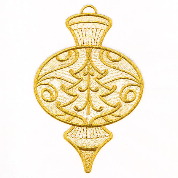 Christmas Contours Ornament 2