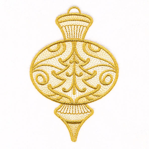 Christmas Contours Ornament 2