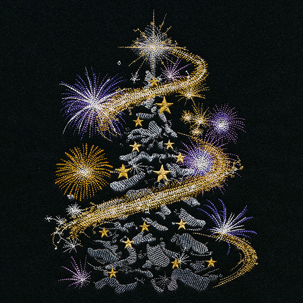 Fireworks Christmas Tree