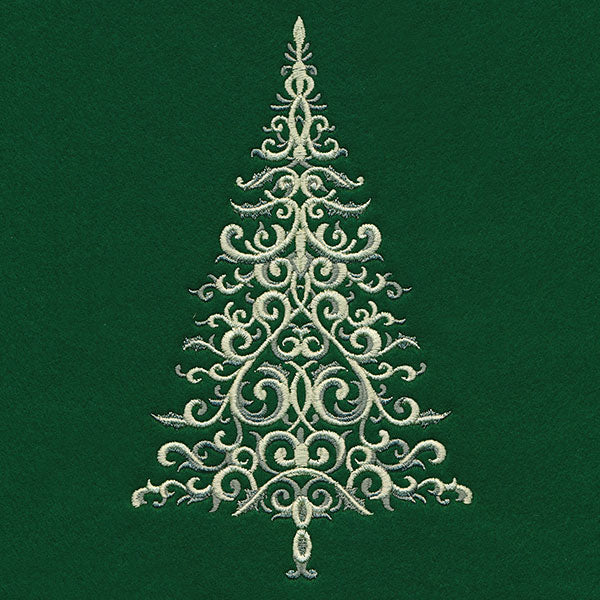 Dazzling Baroque Christmas Tree