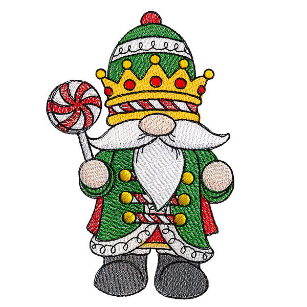 Christmas Nutcracker Peppermint Gnome