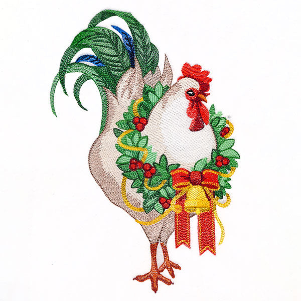Christmas Cheer Rooster