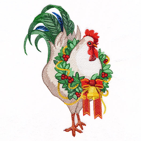 Christmas Cheer Rooster