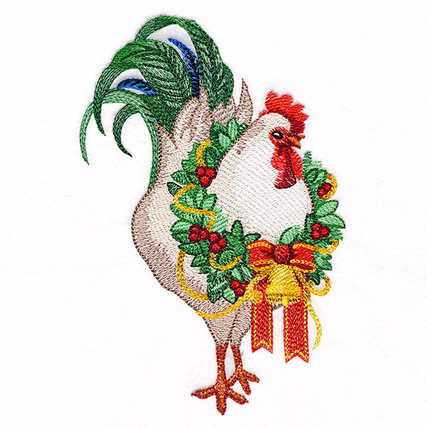 Christmas Cheer Rooster