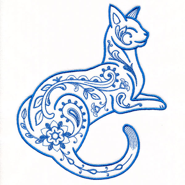 Purr-fect Paisley Kitty 5
