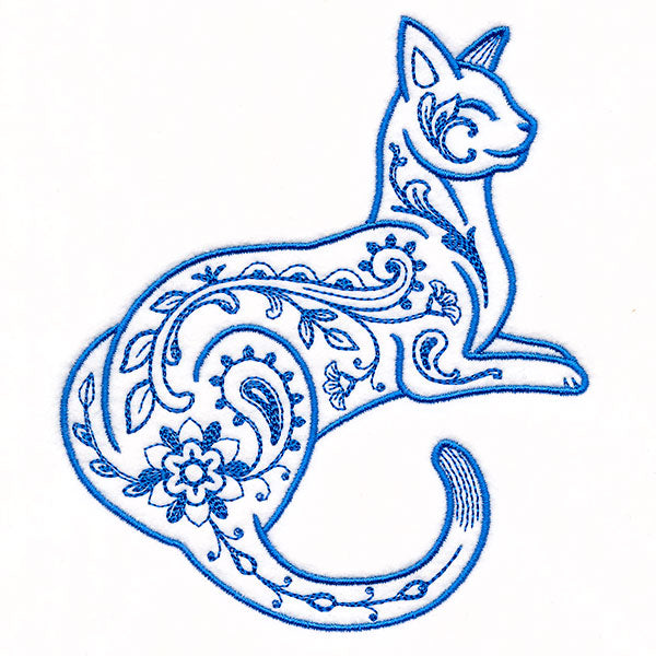 Purr-fect Paisley Kitty 5