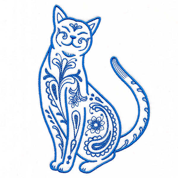 Purr-fect Paisley Kitty 4