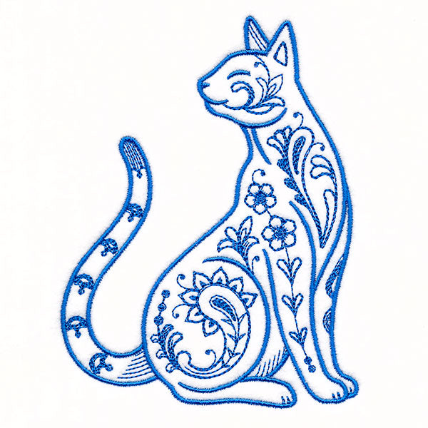 Purr-fect Paisley Kitty 3