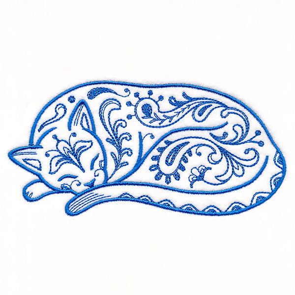 Purr-fect Paisley Kitty 1