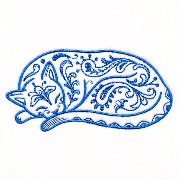 Purr-fect Paisley Kitty 1