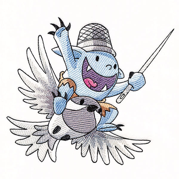 Bobblin of the Month - Riding a Chickadee