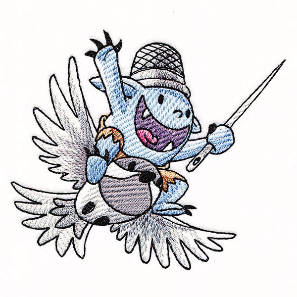 Bobblin of the Month - Riding a Chickadee