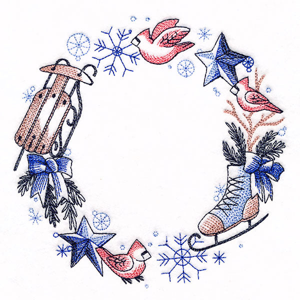Winter Nostalgia Wreath