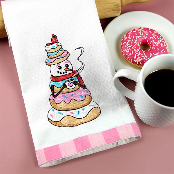 Donut Snowman