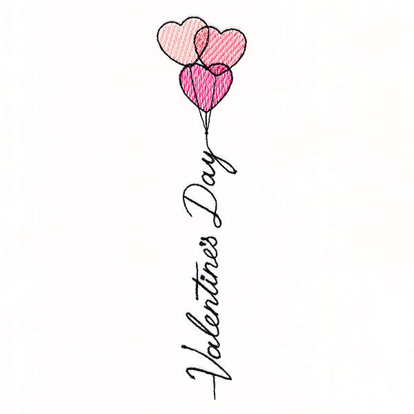 Valentine's Day Heart Balloons