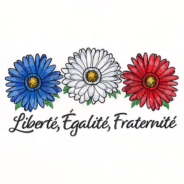 Liberte, Egalite, Fraternite Daisies