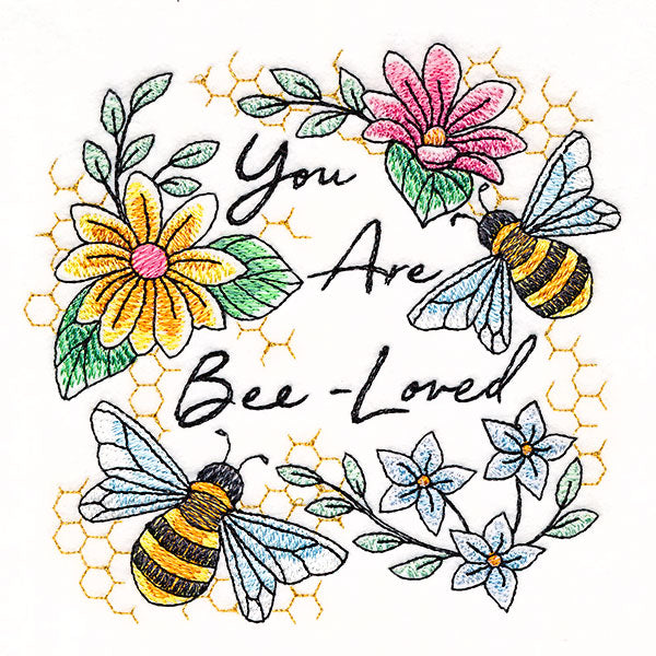 You Are Bee-loved Wreath