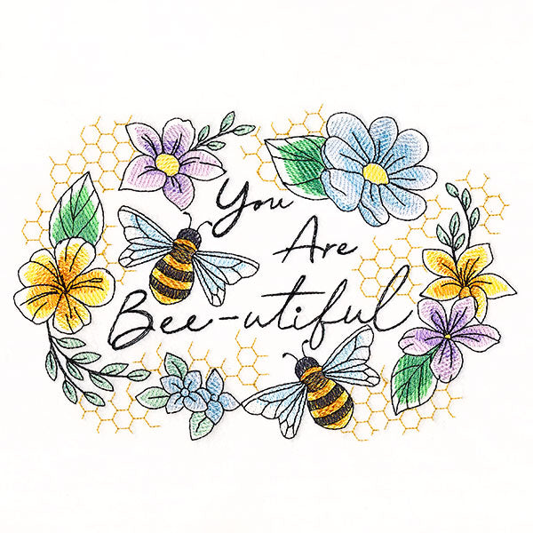 You Are Bee-utiful Wreath