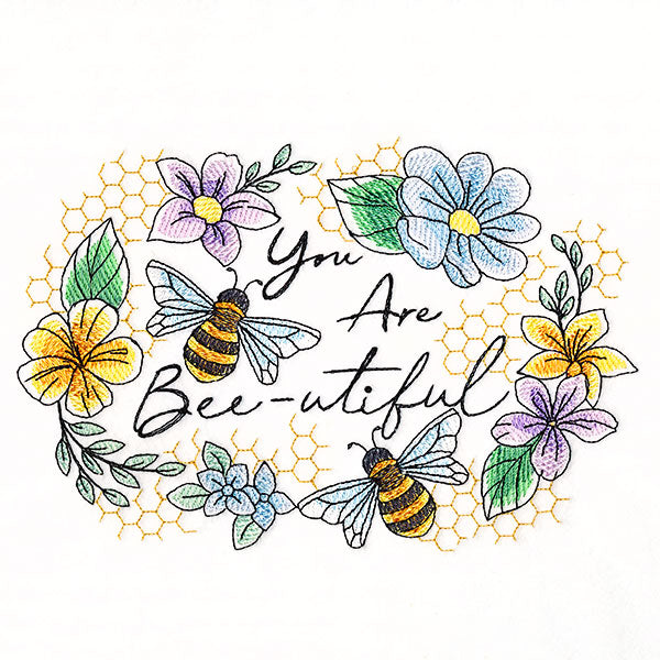 You Are Bee-utiful Wreath