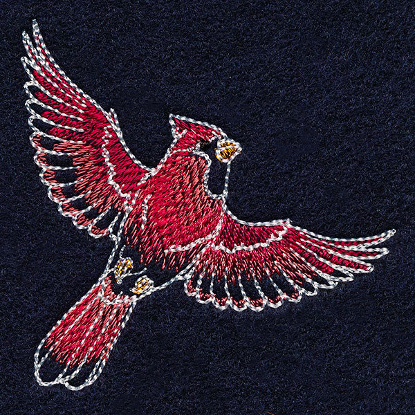 Midnight Garden Cardinal Accent