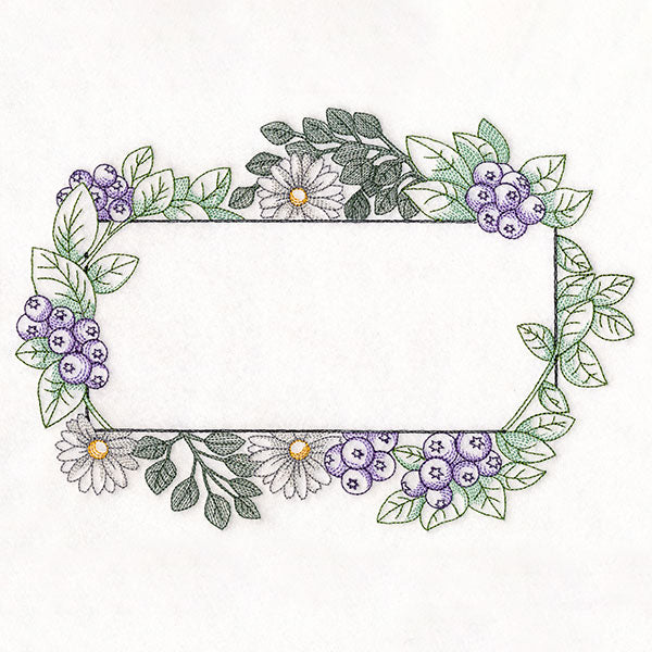 Pretty Botanicals Quilt Label