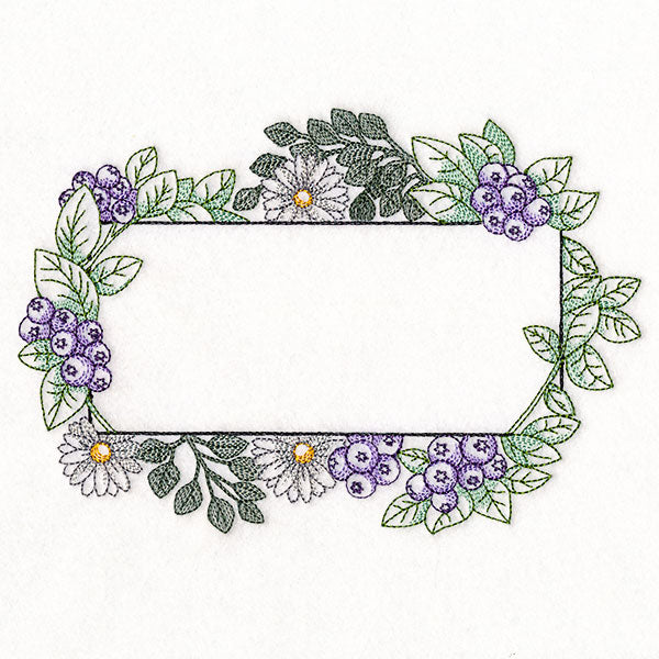 Pretty Botanicals Quilt Label