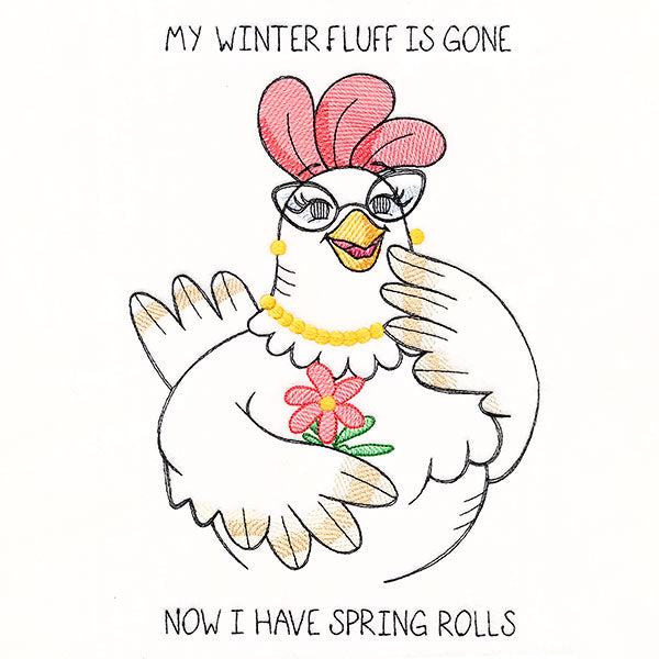 Winter Fluff to Spring Rolls Chicken