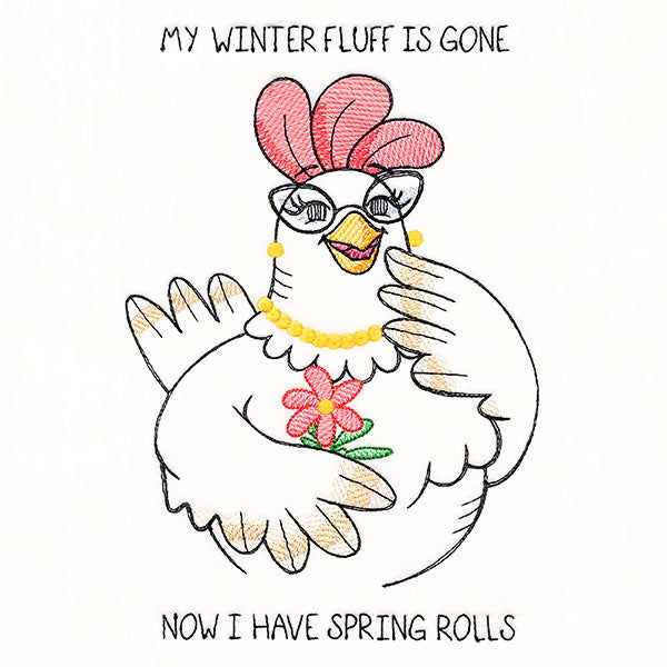 Winter Fluff to Spring Rolls Chicken