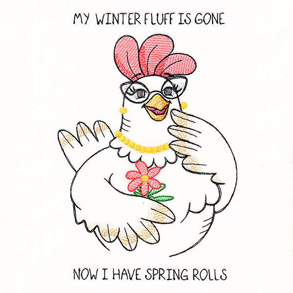 Winter Fluff to Spring Rolls Chicken