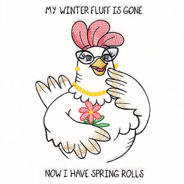 Winter Fluff to Spring Rolls Chicken