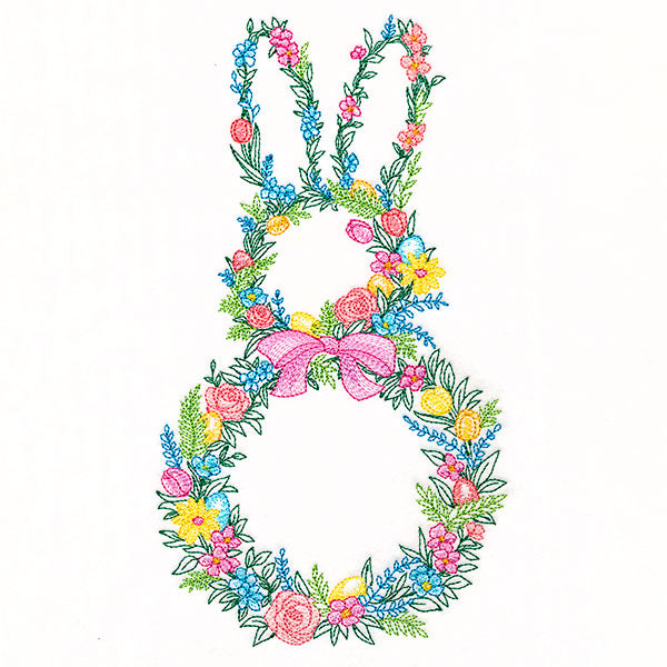 Spring Bunny Wreath