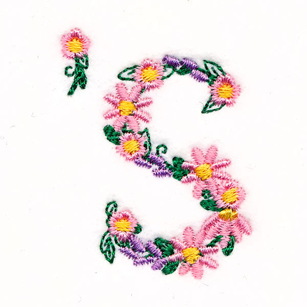 Floral Apostrophe S