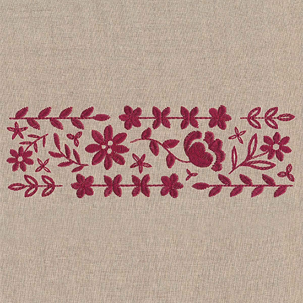 Flowers & Botanicals Border