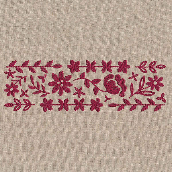 Flowers & Botanicals Border