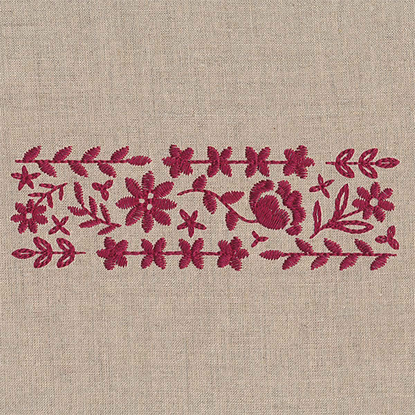 Flowers & Botanicals Border