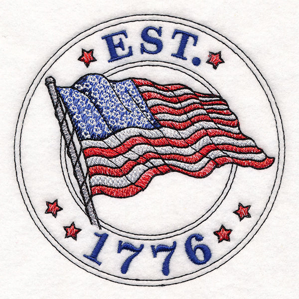 American Flag Stamp
