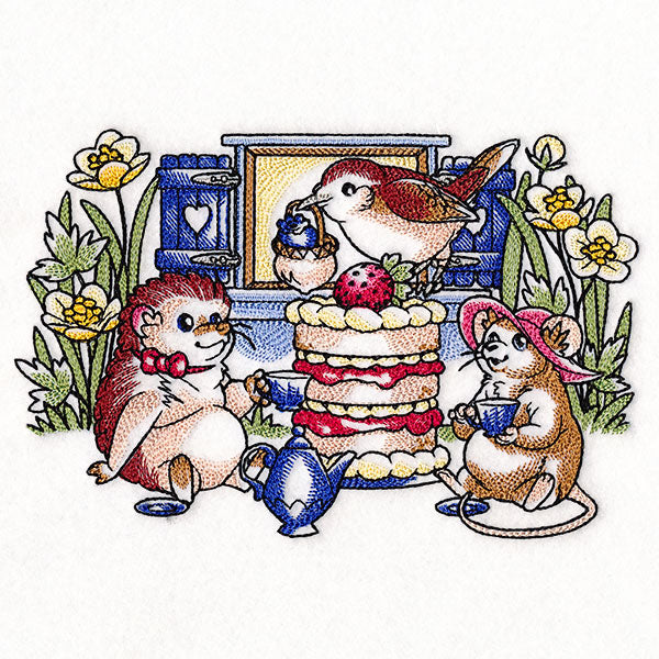 Afternoon Tea Mice & Friends
