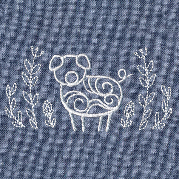 Rustic Pig with Laurel